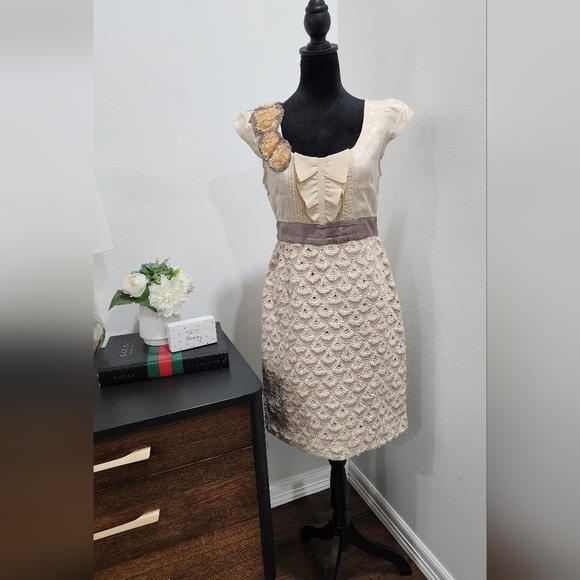 Floreat Anthropologie Babergh Dress Size/ 6 - Picture 1 of 15